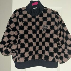 PINK Cozy Fleece Half-Zip Pullover